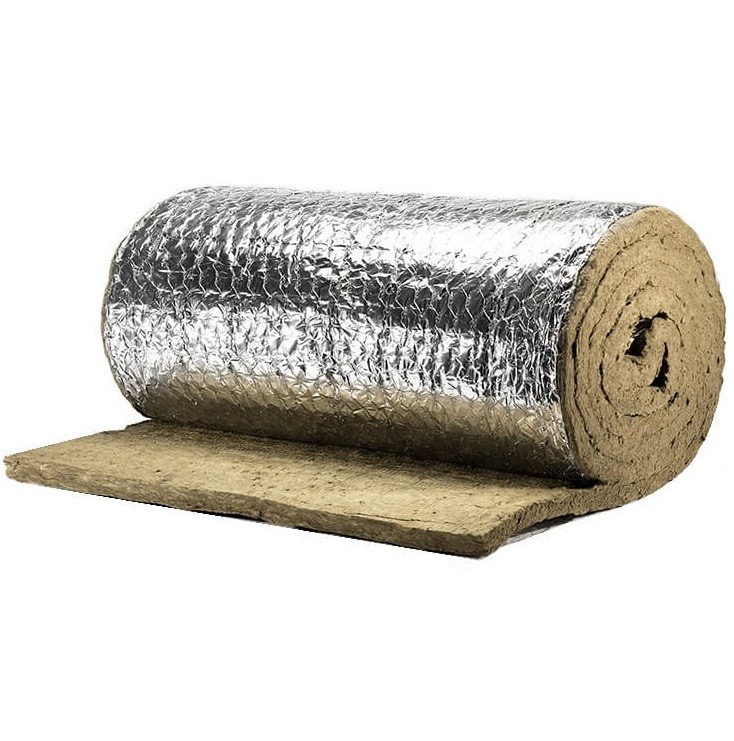 Утеплитель Rockwool Вайред Мат 80 Кашированный фольгированный 2000х1000х70 мм